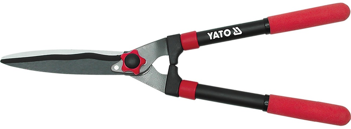 Ножиці для кущів YATO з регулюванням зусилля 550 мм YT-8822 (5906083988226) - зображення 1