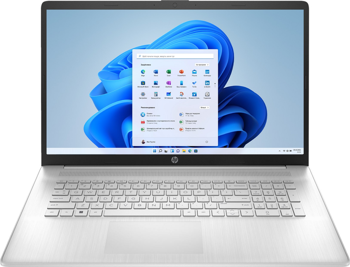 Ноутбук HP 17-cp2009ny (97X21EA) Natural Silver - зображення 1