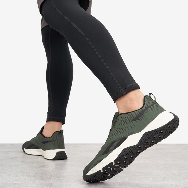 Sneakersy męskie do kostki Reebok NFX Trainer 100228066 40.5 (7UK) Khaki (1200161960970) - obraz 2