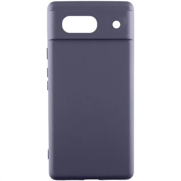 Чехол панель силиконовый Premium Soft-touch Silicone Case для Google Pixel 7a Серый / Dark Gray - Фото 1 Чехол панель силиконовый Premium Soft-touch Silicone Case для Google Pixel 7a Серый / Dark Gray - изображение 1