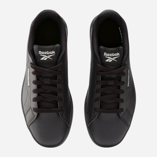 Жіночі кеди низькі Reebok Court Clean 100074382 35 (2.5UK) Чорні (1200143038918) - зображення 4