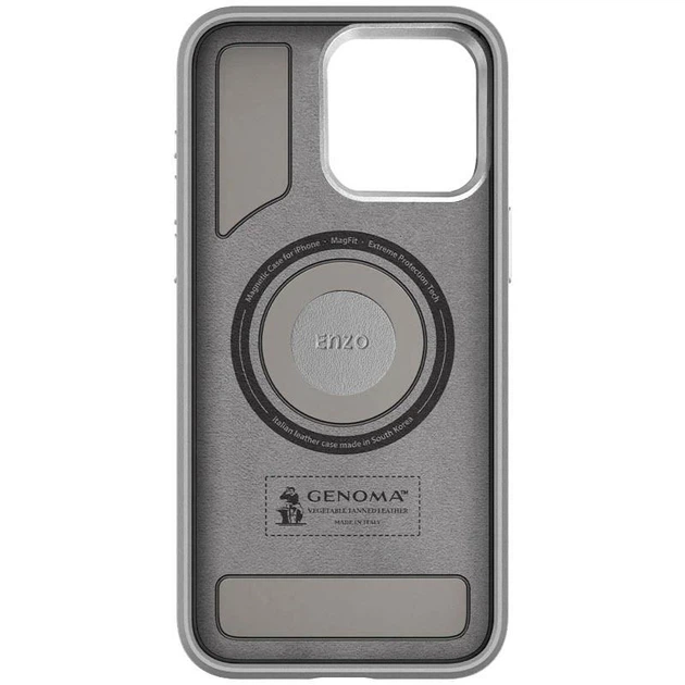 Чехол SGP PC+Leather with Magnetic Fit для Apple iPhone 14 (6.1") Grey - Фото 2 Чехол SGP PC+Leather with Magnetic Fit для Apple iPhone 14 (6.1") Grey - изображение 2