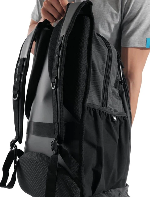 Рюкзак Arena ALL SET BACKPACK 45L черный Универсальный 55 х 38 х 28 см - изображение 7
