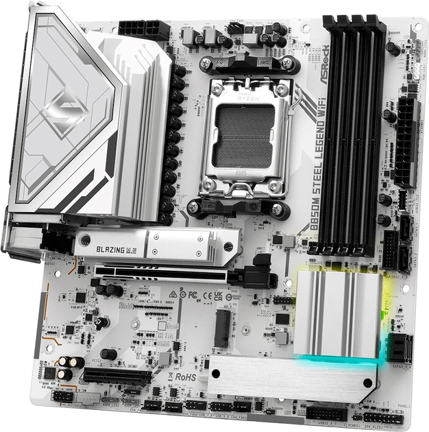 Płyta główna ASRock B850M Steel Legend Wi-Fi (sAM5, AMD B850, PCI-Ex16) - obraz 3