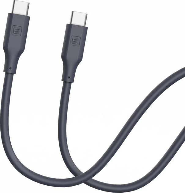 Kabel Evelatus USB Type-C – USB Type-C 1.2 m Blue (EDCUC1BL) - obraz 2