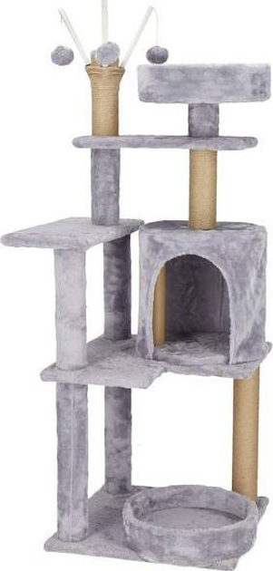 Drapak dla kota wielopoziomowy Springos 127 cm (5907719457703) - obraz 1