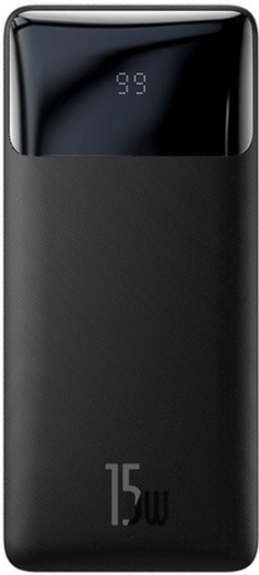 УМБ Baseus Bipow Digital Display 30000 мАг 15 Вт Black (6932172618230) - зображення 1