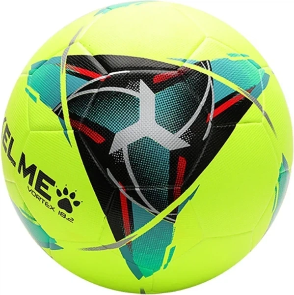 Футбольный мяч Kelme VORTEX 18.2 желто-зелено-черный 8101QU5001.9905 Размер EU: 5 - изображение 2