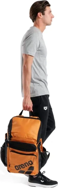 Рюкзак Arena ONE GO BACKPACK 45L Оранжево-черный 010231-900 - Фото 5 Рюкзак Arena ONE GO BACKPACK 45L Оранжево-черный 010231-900 - изображение 5