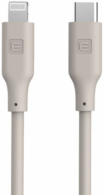 Kabel Evelatus USB Type-C – Lightning 1.2 m Warm Gray (MFI10CLWG) - obraz 1