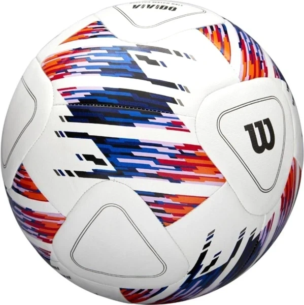Футбольный мяч Wilson NCAA VIVIDO REPLICA SB бело-красно-синий WS2000401XB05 Размер EU: 5 - изображение 4