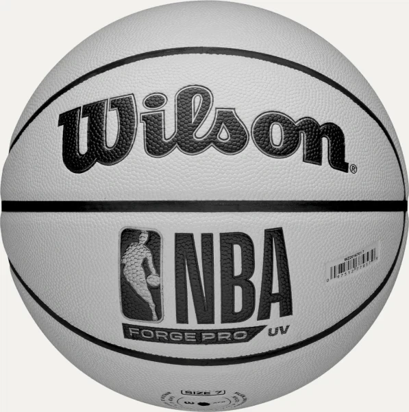 Баскетбольный мяч Wilson NBA FORGE PRO UV серо-светло-зеленый WZ2016701XB7 Размер EU: 7 - изображение 6
