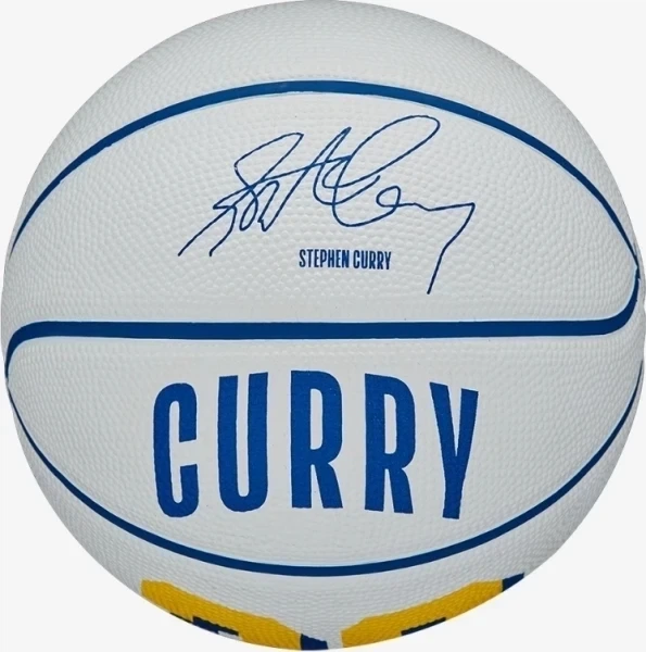 Баскетбольный мяч Wilson NBA PLAYER ICON MINI STEPHEN CURRY бело-синий WZ4007401XB3 Размер EU: 3 - Фото 6 Баскетбольный мяч Wilson NBA PLAYER ICON MINI STEPHEN CURRY бело-синий WZ4007401XB3 Размер EU: 3 - изображение 6
