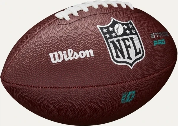Мяч для американского футбола Wilson NFL STRIDE PRO ECO OF темно-коричневый WF3007101XBOF Размер EU: 9 - Фото 3 Мяч для американского футбола Wilson NFL STRIDE PRO ECO OF темно-коричневый WF3007101XBOF Размер EU: 9 - изображение 3