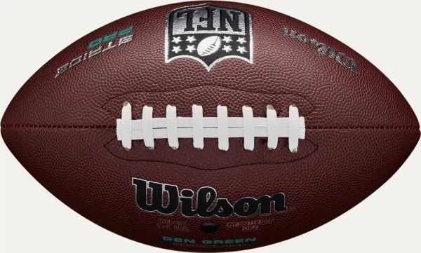 Мяч для американского футбола Wilson NFL STRIDE PRO ECO OF темно-коричневый WF3007101XBOF Размер EU: 9 - Фото 7 Мяч для американского футбола Wilson NFL STRIDE PRO ECO OF темно-коричневый WF3007101XBOF Размер EU: 9 - изображение 7