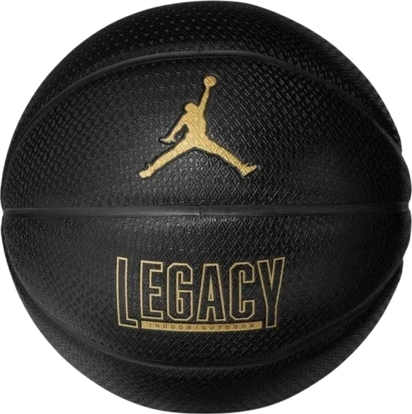 Баскетбольный мяч Nike JORDAN LEGACY 2.0 8P DEFLATED черно-золотой J.100.8253.051.07 Размер EU: 7 - Фото 1 Баскетбольный мяч Nike JORDAN LEGACY 2.0 8P DEFLATED черно-золотой J.100.8253.051.07 Размер EU: 7 - изображение 1