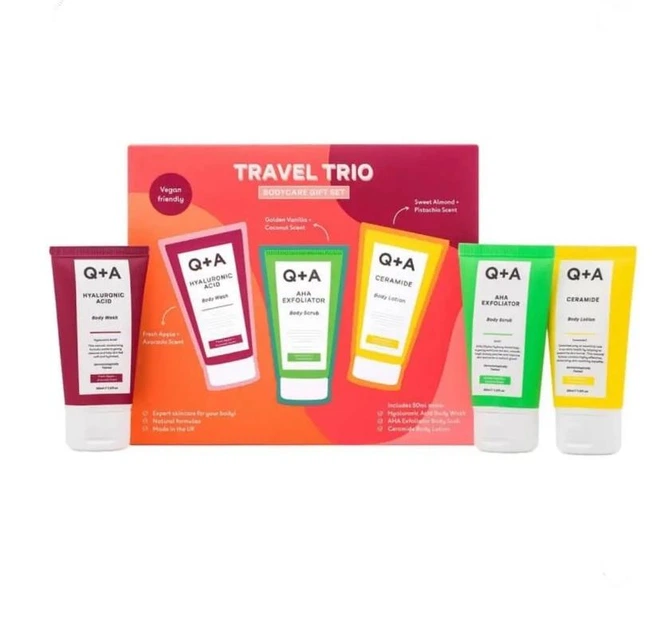 Набір тріо Q+A Bodycare favourites 3*50 мл - Фото 2 Набір тріо Q+A Bodycare favourites 3*50 мл - изображение 2