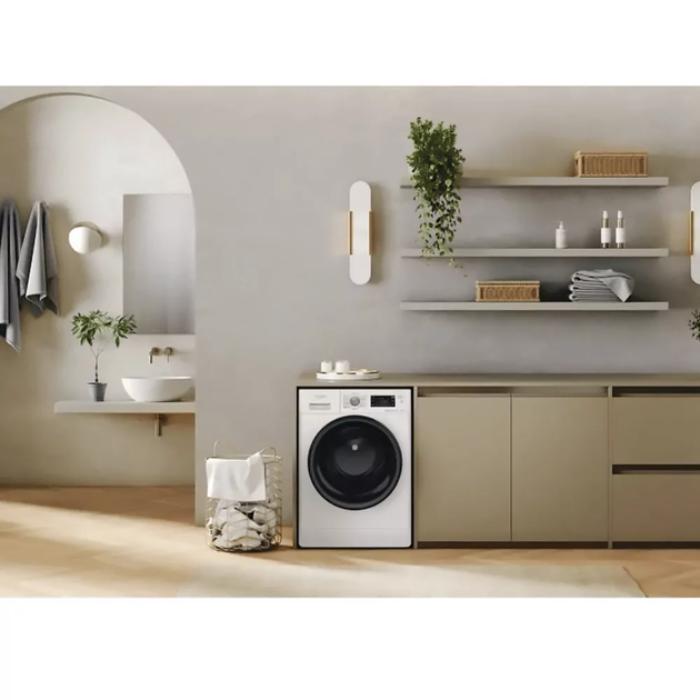 Прально-сушильна машина Whirlpool фронтальна, 8(6)кг, 1400, A, 60см, дисплей, пара, інвертор, білий - Фото 6 Прально-сушильна машина Whirlpool фронтальна, 8(6)кг, 1400, A, 60см, дисплей, пара, інвертор, білий - изображение 6
