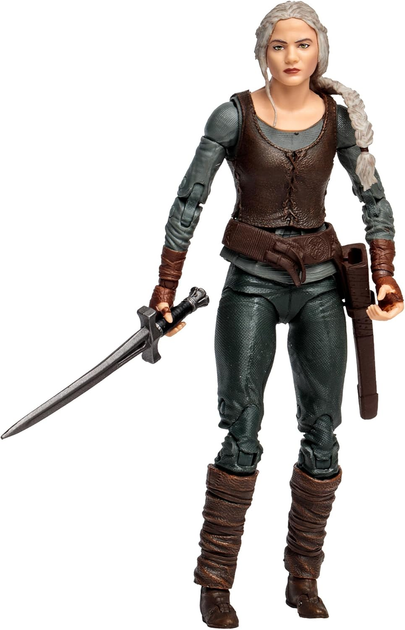 Фигурки МакФарлейн Ведьмак Геральт и Цири из Ривии 18см McFarlane Witcher Ciri Geralt 13813 - изображение 7
