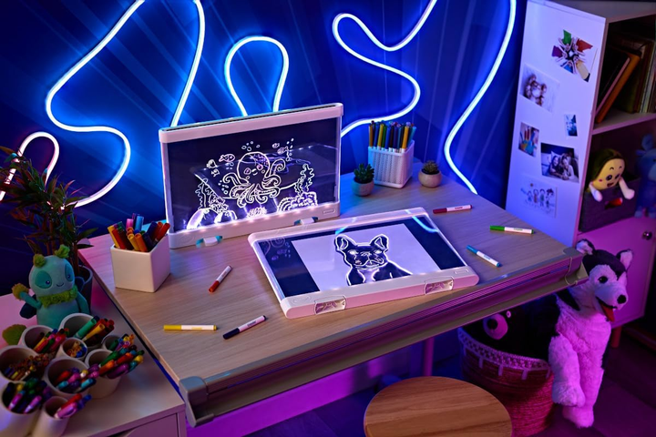 Набор для творчества Крайола Светящаяся Доска для рисования Crayola Light Board 74-7245 - изображение 6