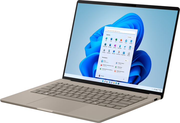 Ноутбук ASUS Zenbook A14 (90NB1501-M00E30) Zabriskie Beige - зображення 4