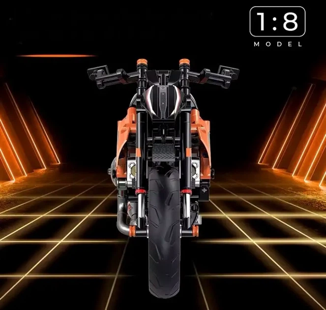 Мотоконструктор Raceforge KTM Super DUKC совместим с LEGO лего - изображение 2
