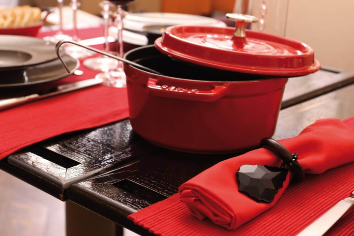Каструля чавунна Staub La Cocotte кругла Червона 8.35 л (3272341030061) - зображення 2