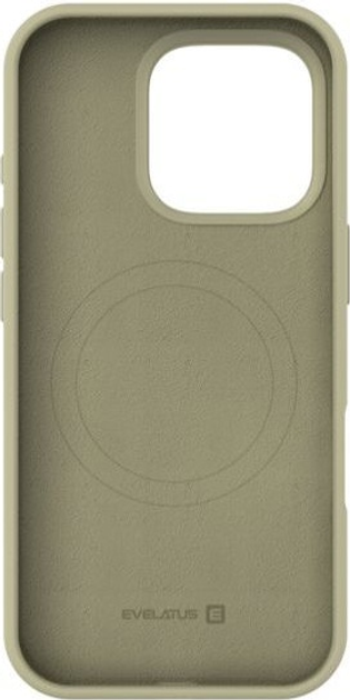 Панель Evelatus Premium Magsafe Soft Touch Silicone Case для Apple iPhone 16 Pro Max Natural Titanium (EVEAPP16PMPMSCNT) - зображення 3