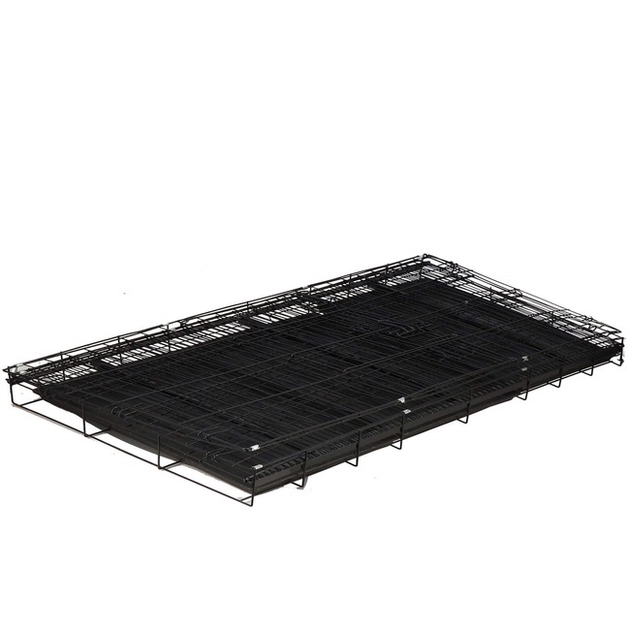 Kojec dla zwierząt SPRINGOS 130x60x70 cm czarny (5907719477107) - obraz 4