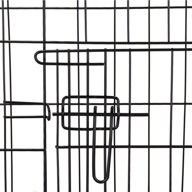Kojec dla zwierząt SPRINGOS 130x60x70 cm czarny (5907719477107) - obraz 6