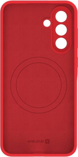 Панель Evelatus Premium Magnetic Soft Touch Silicone Case для Samsung Galaxy A56 Red (EVESAMA56PMSCR) - зображення 4