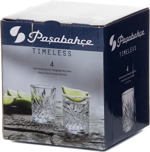 Набор стопок Pasabahce Timeless 62 мл х 4 шт (52780) - изображение 6