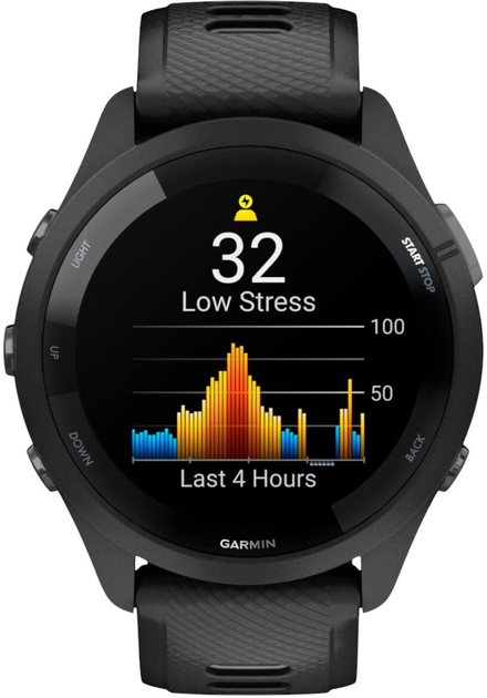 Smartwatch Garmin Forerunner 265 46mm Black/Powder Gray (753759313715) - obraz 9