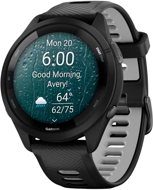 Smartwatch Garmin Forerunner 265 46mm Black/Powder Gray (753759313715) - obraz 11