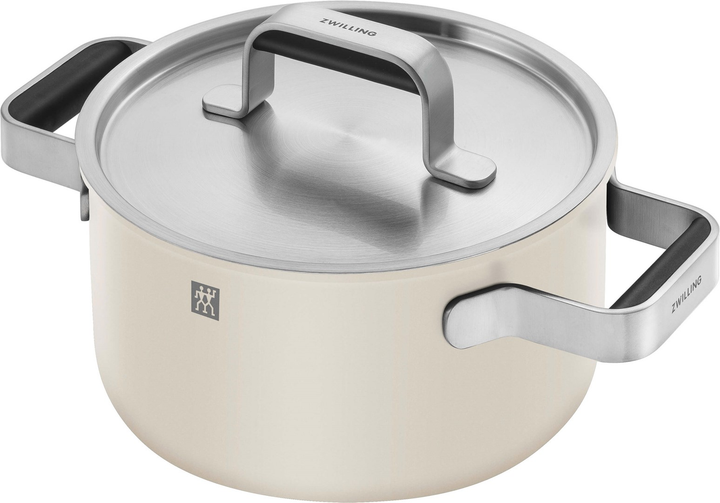 Zestaw garnków Zwilling Pure 3 szt Kość słoniowa (4009839676086) - obraz 3