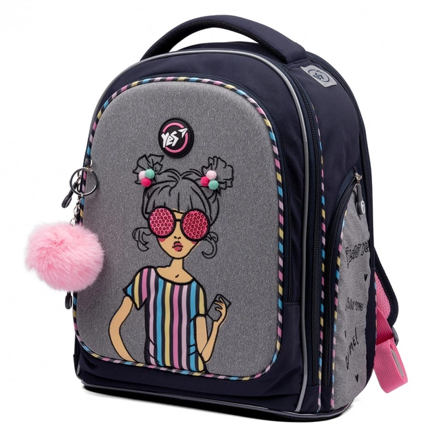 Рюкзак школьный ортопедический YES S-84 Girls style (552385) - изображение 2