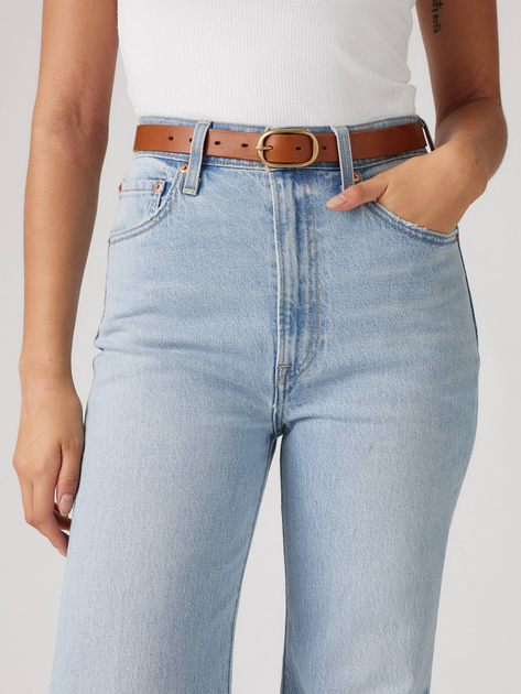 Ремінь з натуральної шкіри Levi`s 002G7-0002 100 см Коричневий (7626725871201) - зображення 2