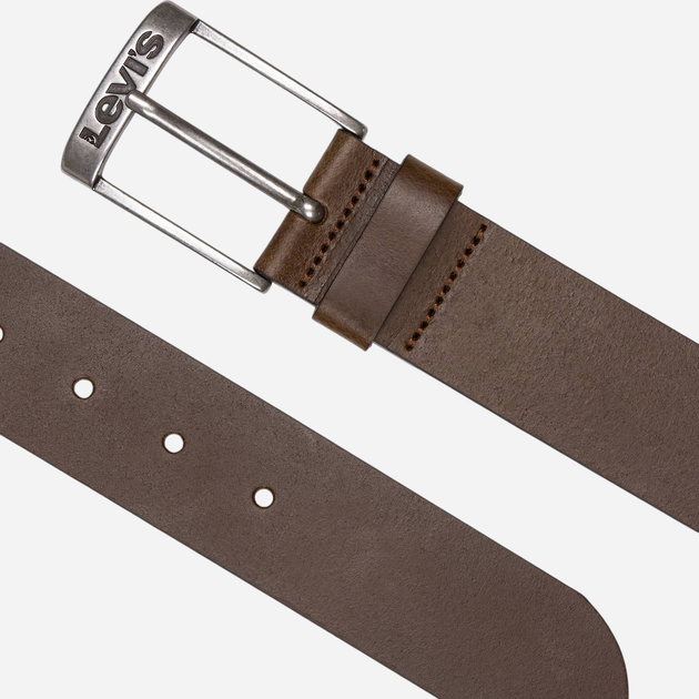 Ремінь з натуральної шкіри Levi`s 38016-0018 110 см Коричневий (7613325950092) - зображення 2