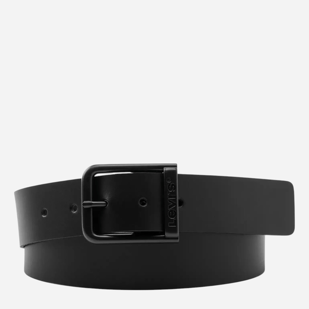 Ремінь з натуральної шкіри Levi`s 38019-0124 90 см Чорний (7613417335578) - зображення 1