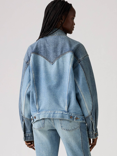 Джинсова куртка жіноча Levi`s 003RS-0000 S Світло-синя (5401187278452) - зображення 2