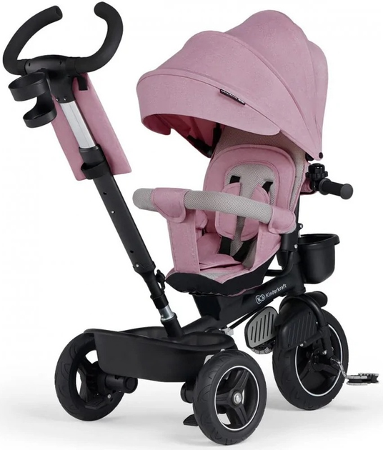 Триколісний велосипед Kinderkraft Spinstep Pink (5902533916528) - зображення 2