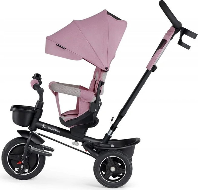 Триколісний велосипед Kinderkraft Spinstep Pink (5902533916528) - зображення 4
