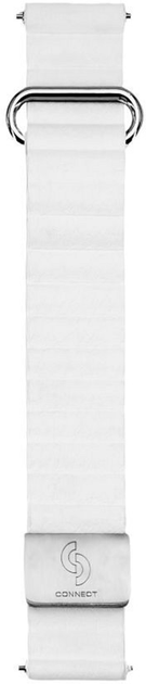 Ремінець Connect Cortical Back Buckle Magnetic Suction 20 мм White (CONUNI20CBMW) - зображення 2
