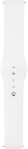 Pasek Connect Silicone Loop Watch Strap 20 mm White (CONUNI2010W) - obraz 3