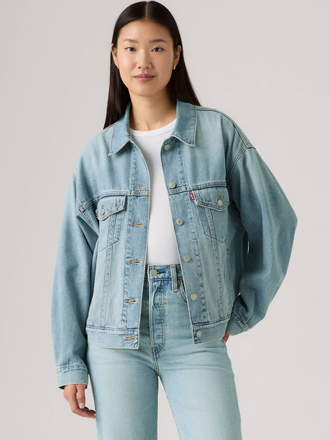 Kurtka jeansowa damska Levi`s A1743-0140 XS Błękitna - obraz 1