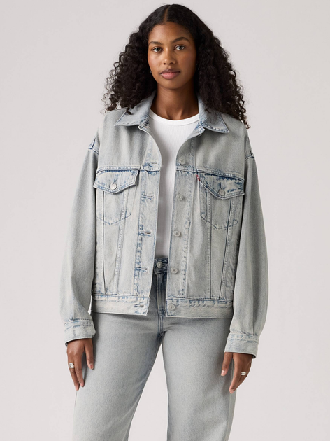 Kurtka jeansowa damska Levi`s A1743-0147 XS Szara - obraz 1