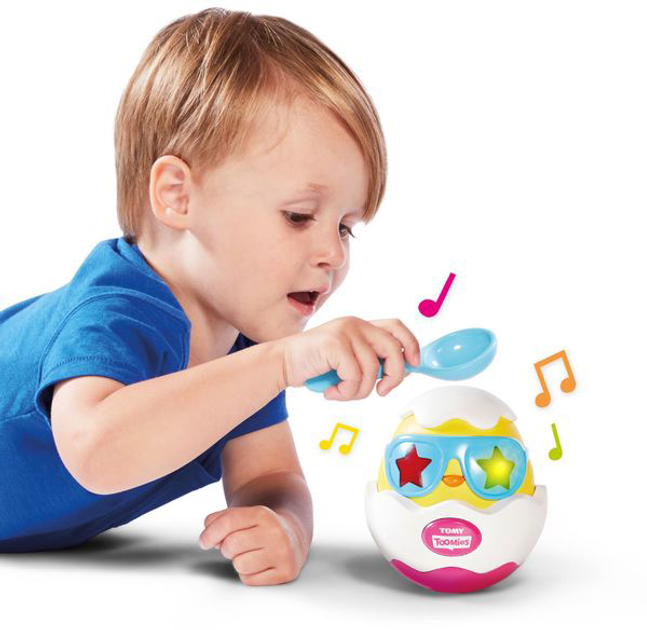 Дитяча музична іграшка Tomy Розбий яйце (E72816) (5011666728165) - зображення 5