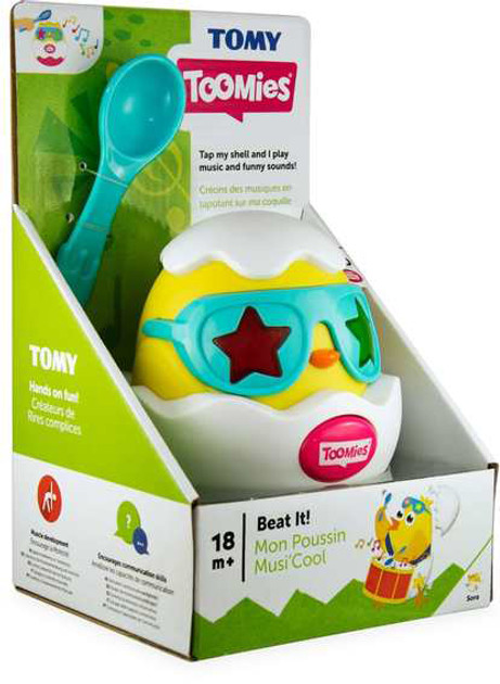Дитяча музична іграшка Tomy Розбий яйце (E72816) (5011666728165) - зображення 1