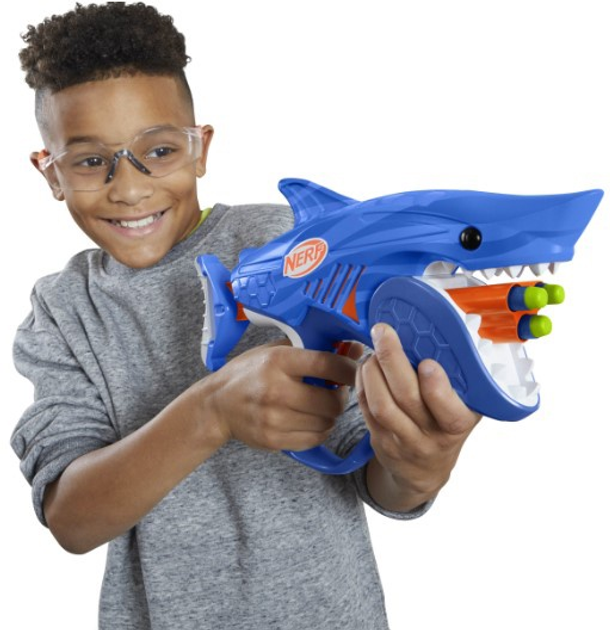 Бластер іграшковий Hasbro Nerf Wild Sharkfire (F8645) (5010996211415) - зображення 5