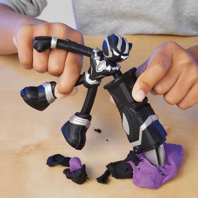 Zestaw kreatywny z masą plastyczną Hasbro Play-Doh Marvel Przygody bohaterów (G0333) - obraz 5